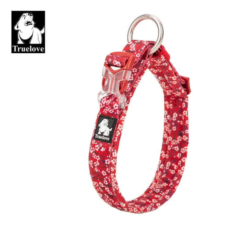 Dog-Collar-Truelove-Floral-Flower-Soft-Padded-Adjustable-Reflective-XS-S-M-L-XL-125115400737-4