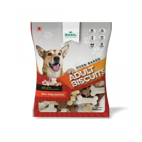 BASIL ADULT DOG BISCUITS NON VEG