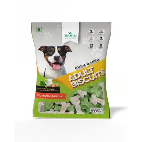 BASIL ADULT DOG BISCUITS VEG