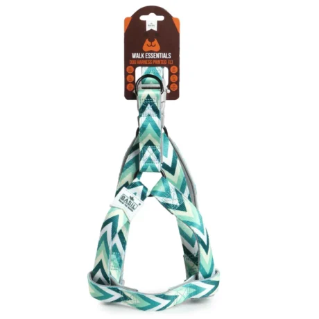 BASIL PRINTEDPADDED ADJUSTABLE  HARNESS