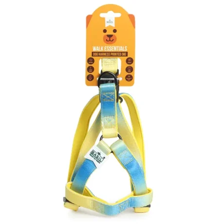 BASIL PRINTEDPADDED ADJUSTABLE  HARNESS