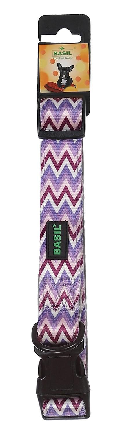 BASIL PRINTED PADDED ADJUSTABLE COLLAR