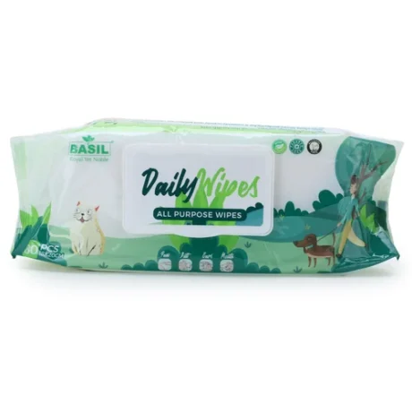 BASIL DAILY WIPES ALL PURPOSE (18CM*20CM)