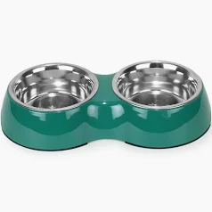 BASIL MELAMINE PRINTED PATTERNS BOWL GREEN