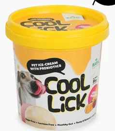 BASIL COOL LICK ICE-CREAM (APPLE & PUMPKIN)