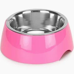 BASIL MELAMINE SOLID COLOURS BOWLS PINK