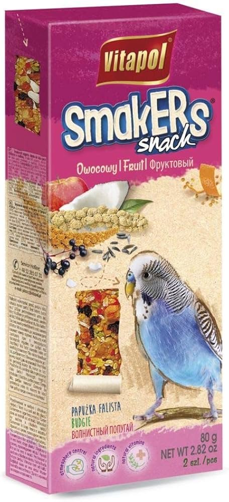 VITAPOL FRUIT SMAKERS FOR BUDGIES