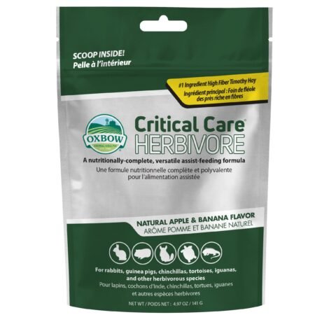 OXBOW CRITICAL CARE HERBIVORE APPLE-BANANA FOR SMALL PETS