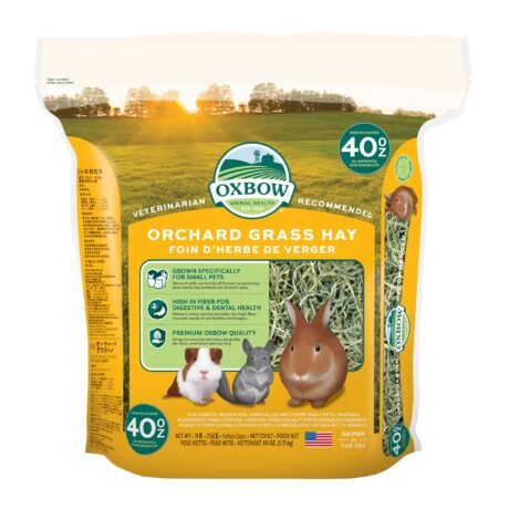 OXBOW ORCHARD GRASS HAY FOR SMALL ANIMALS