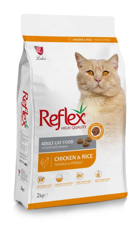 REFLEX ADULT CAT FOOD CHICKEN AND RICE