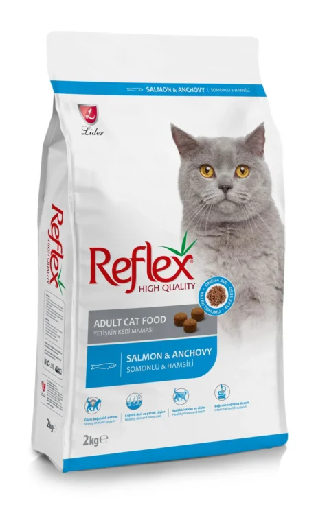 REFLEX ADULT CAT FOOD SALMON AND ANCHOVY